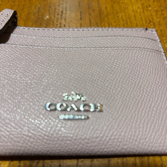 Coach Mini Skinny ID Keychain Wallet in Ice Purple NWT!! - Picture 2 of 10